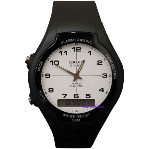 casio dual time watch vintage