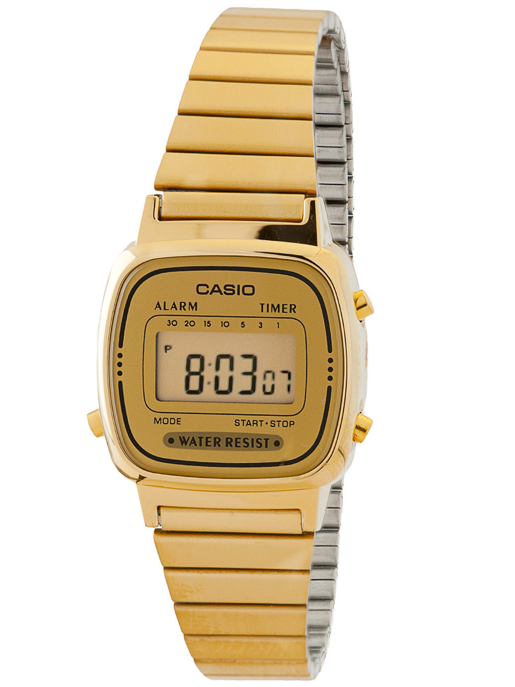 casio gold watch womens