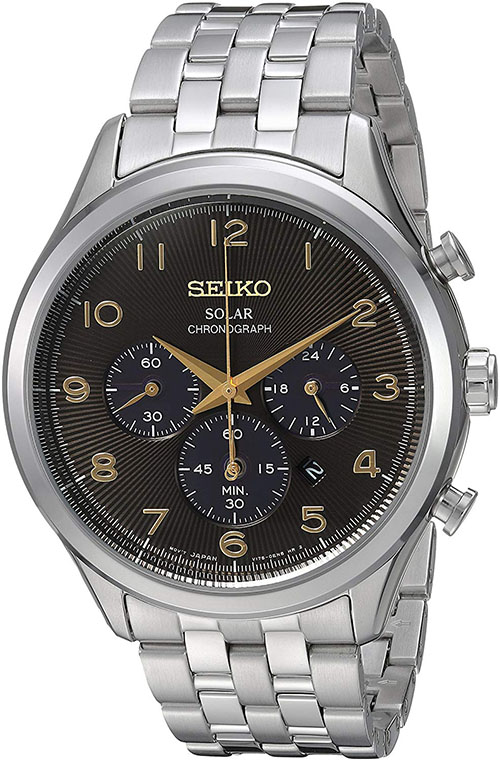 seiko solar chronograph 100m