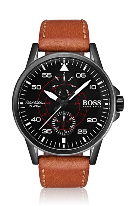 hugo boss aviator watch