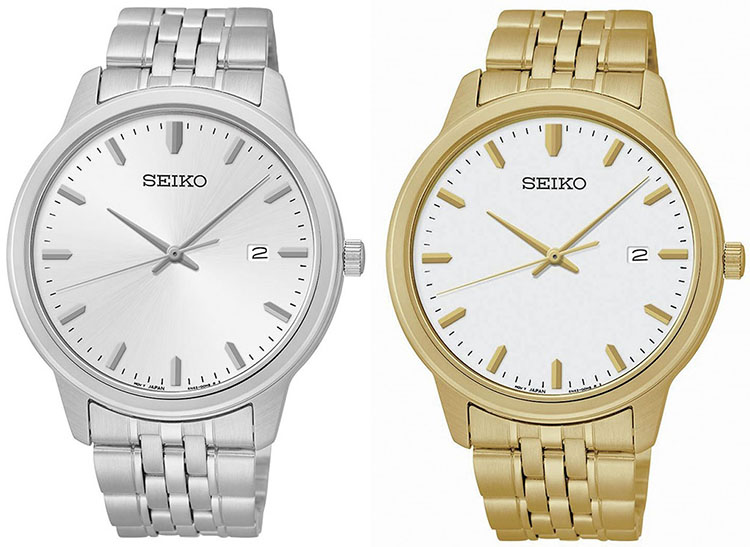 seiko chronograph 100m gold