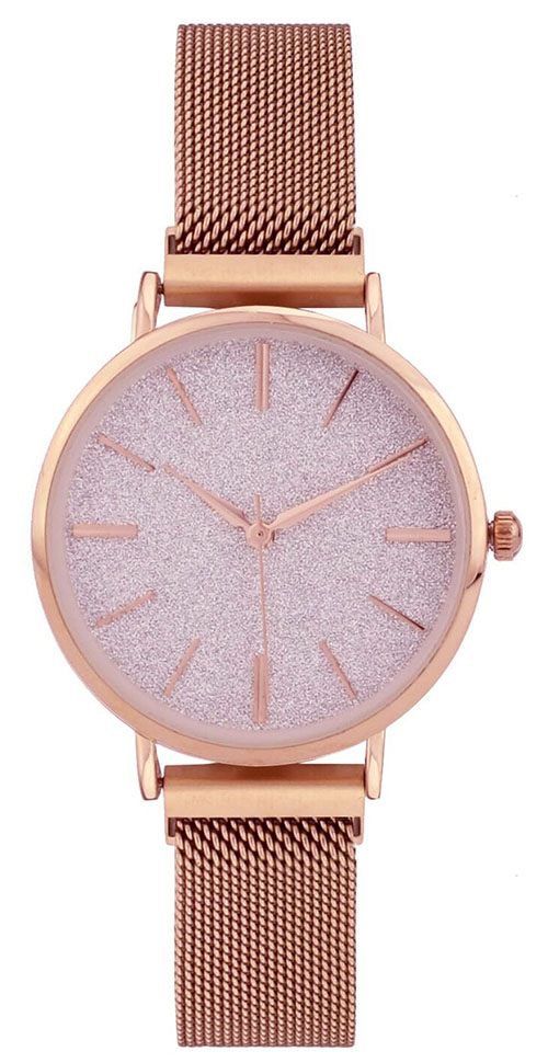 geneva rose gold watch