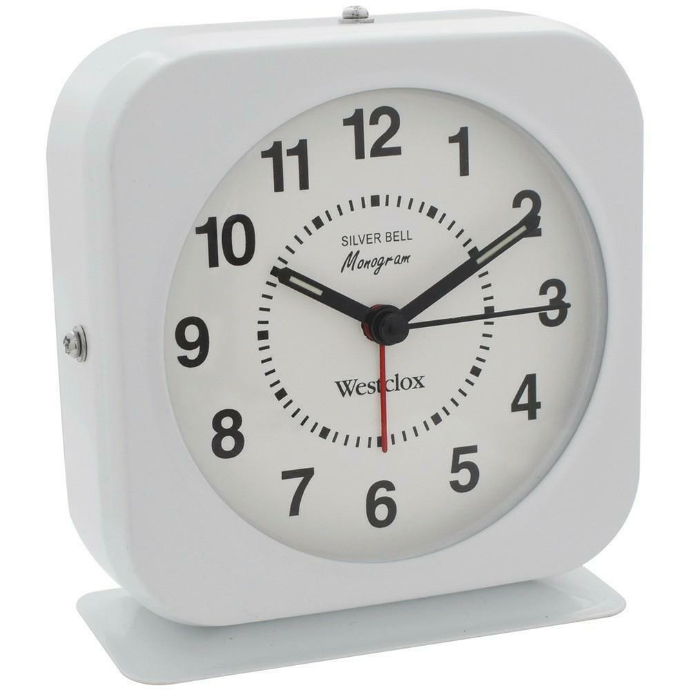 Détails sur WESTCLOX Batterie Blanc Boîtier Métal Quartz Alarm Clock Loud Bell Lumineuse Marqueurs afficher le titre d'origine Détails sur WESTCLOX Batterie Blanc Boîtier Métal Quartz Alarm Clock Loud Bell Lumineuse Marqueurs afficher le titre d'origine