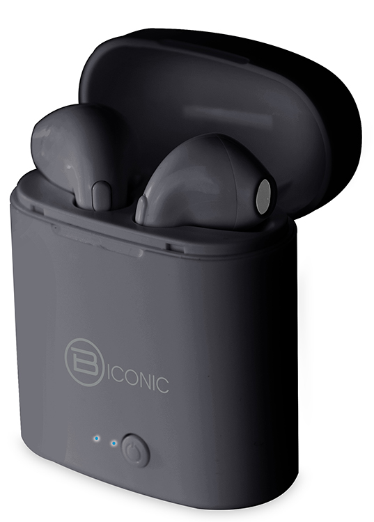 Biconic Unleash True Wireless Bluetooth Earbuds (Black) BCAUBE114BK