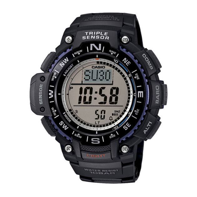 casio triple sensor digital watch